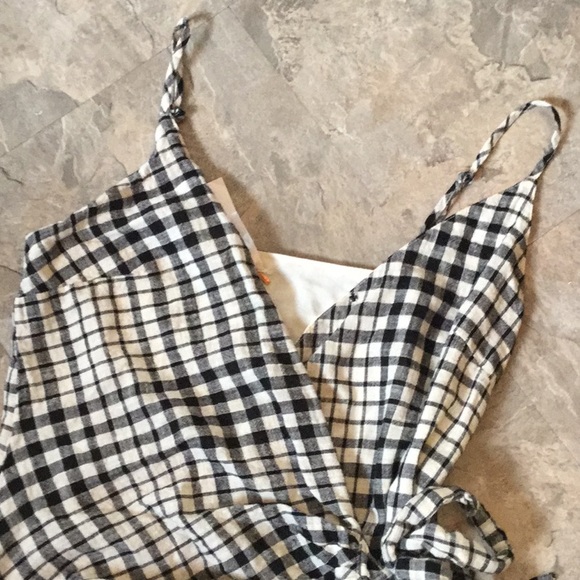Free people Nodia checkered wrap dress - Picture 5 of 6